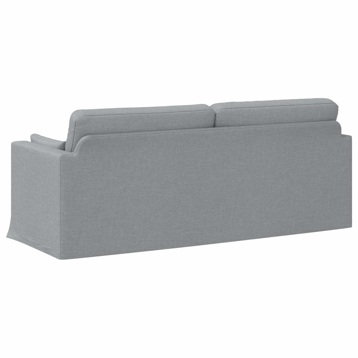 vidaXL Καναπές Ανοιχτό γκρι 78 x 78 x 80 εκ. ύφασμα