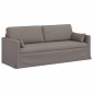 vidaXL Καναπές Taupe 198 x 78 x 80 εκ ύφασμα