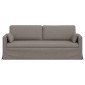 vidaXL Καναπές Taupe 198 x 78 x 80 εκ ύφασμα
