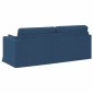 vidaXL Καναπές Μπλε 198 x 78 x 80 εκ ύφασμα