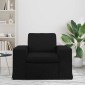 vidaXL Καναπές Μαύρο 103 x 80 x 82 εκ ύφασμα