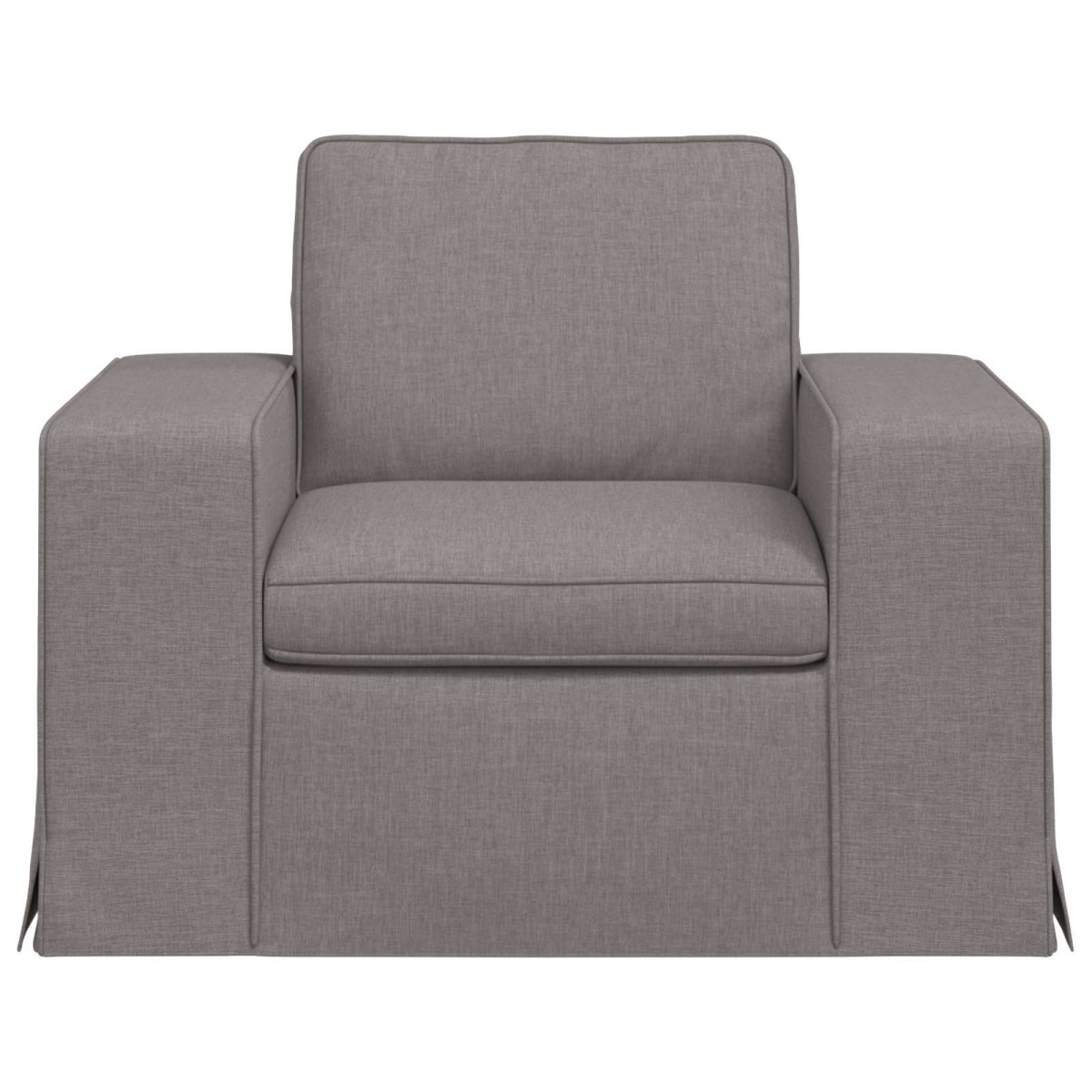 vidaXL Καναπές Taupe 103 x 80 x 82 εκ ύφασμα