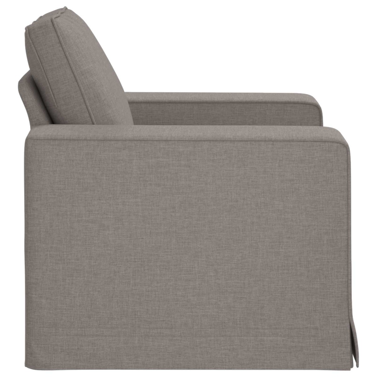 vidaXL Καναπές Taupe 103 x 80 x 82 εκ ύφασμα