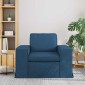 vidaXL Καναπές Μπλε 103 x 80 x 82 εκ ύφασμα