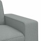 vidaXL Καναπές Ανοιχτό γκρι 162 x 80 x 82 εκ ύφασμα