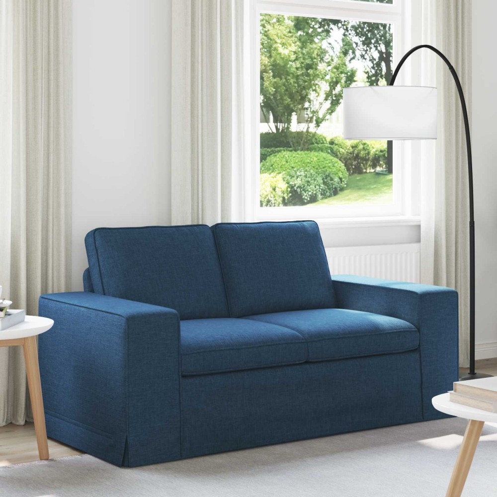 vidaXL Καναπές Μπλε 162 x 80 x 82 εκ ύφασμα