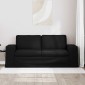 vidaXL Καναπές Μαύρο 182 x 80 x 82 εκ ύφασμα