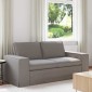 vidaXL Καναπές Taupe 182 x 80 x 82 εκ ύφασμα