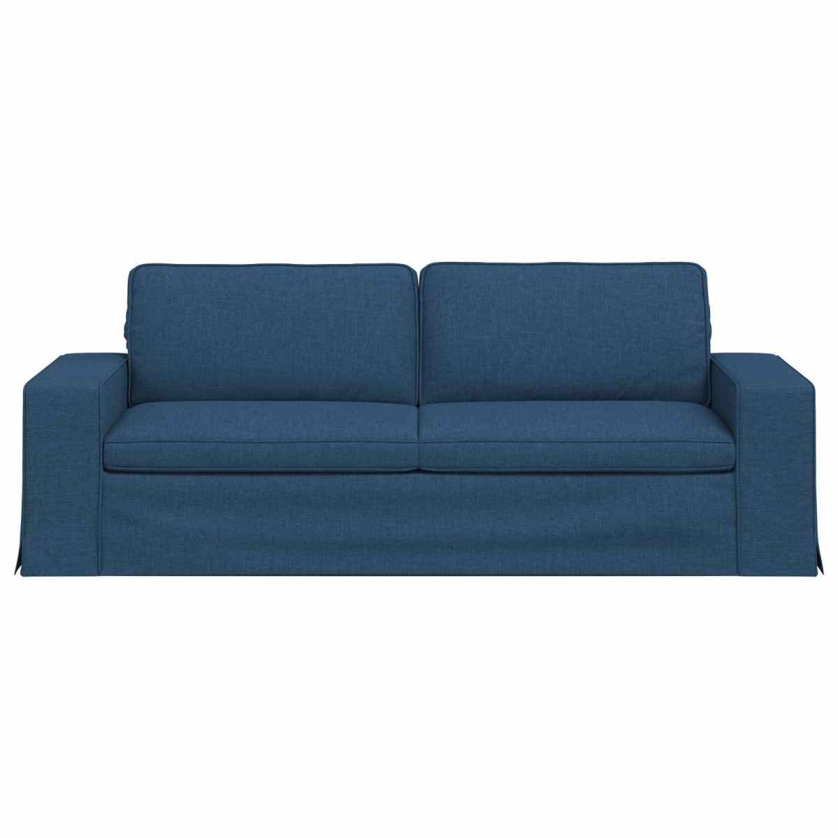 vidaXL Καναπές Μπλε 222 x 80 x 82 εκ ύφασμα