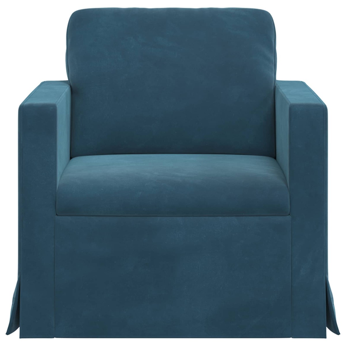 vidaXL Καναπές Μπλε 78 x 78 x 80 εκ. Βελούδο