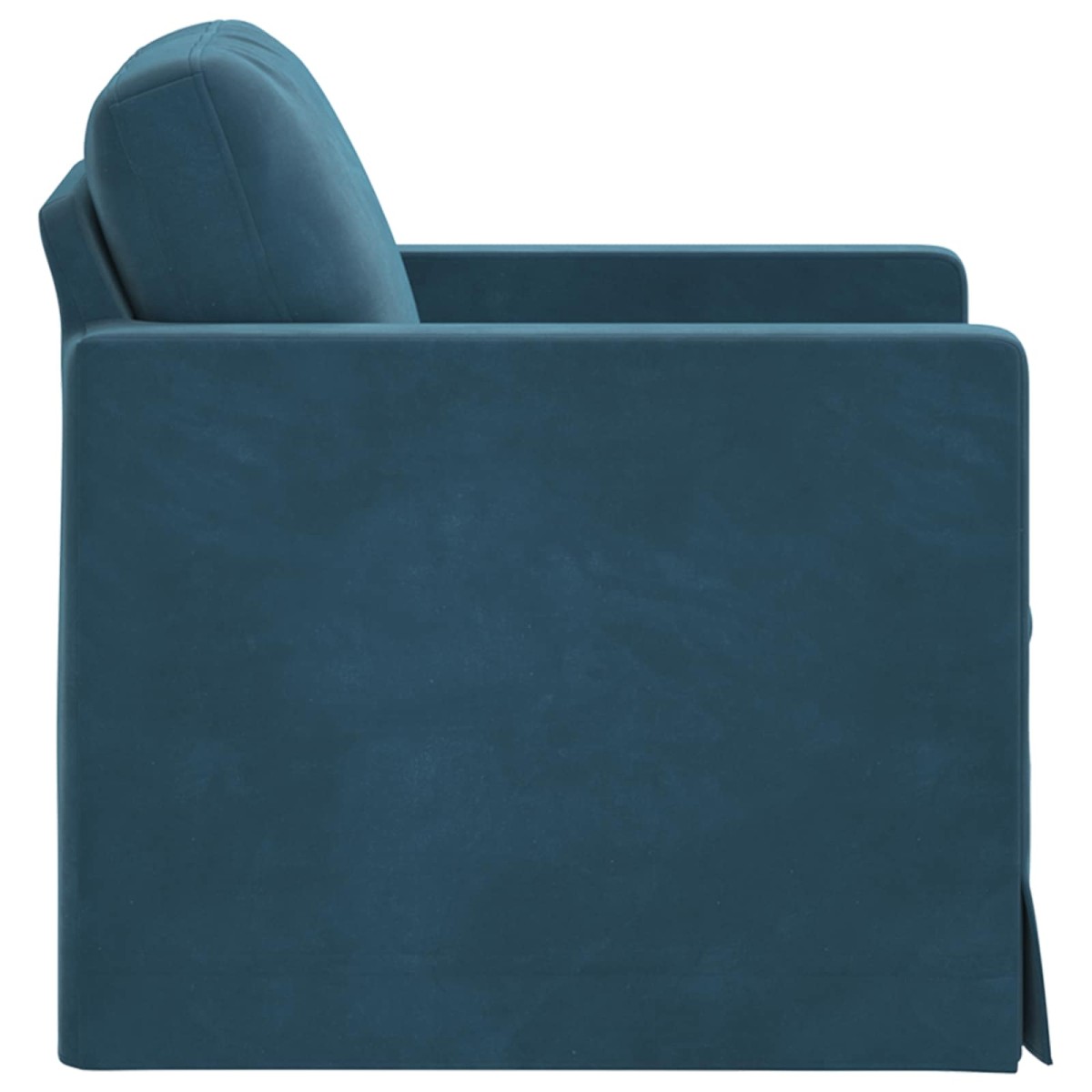 vidaXL Καναπές Μπλε 78 x 78 x 80 εκ. Βελούδο