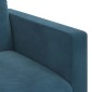 vidaXL Καναπές Μπλε 78 x 78 x 80 εκ. Βελούδο