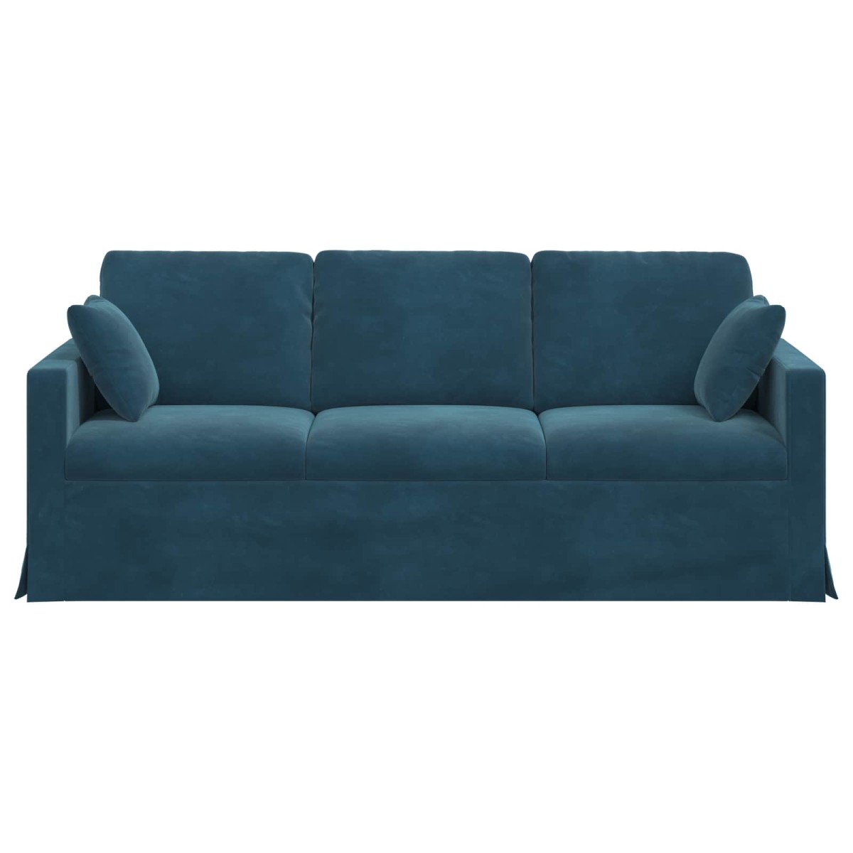 vidaXL Καναπές Μπλε 198 x 78 x 80 εκ Βελούδο