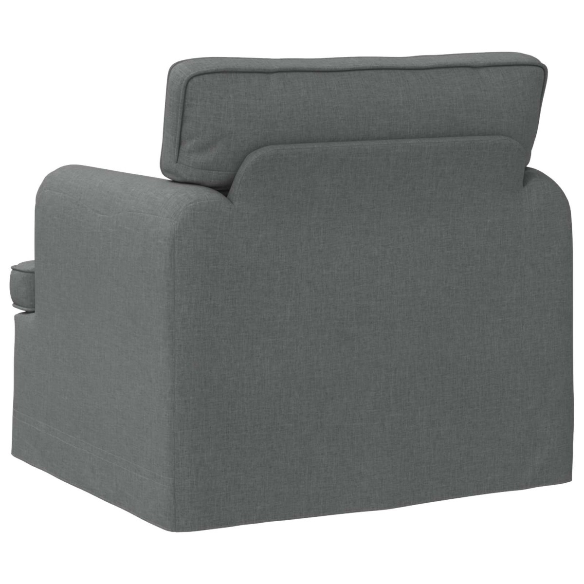 vidaXL Καναπές Σκούρο Γκρι 84 x 80 x 85 εκ ύφασμα