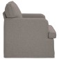 vidaXL Καναπές Taupe 84 x 80 x 85 εκ ύφασμα