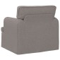 vidaXL Καναπές Taupe 84 x 80 x 85 εκ ύφασμα