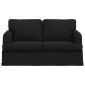 vidaXL Καναπές Μαύρο 144 x 80 x 85 εκ ύφασμα