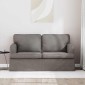vidaXL Καναπές Taupe 144 x 80 x 85 εκ ύφασμα