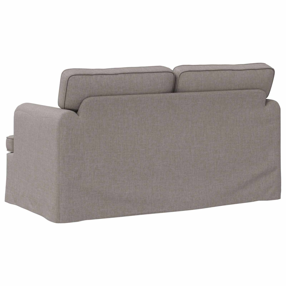 vidaXL Καναπές Taupe 144 x 80 x 85 εκ ύφασμα