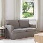 vidaXL Καναπές Taupe 144 x 80 x 85 εκ ύφασμα
