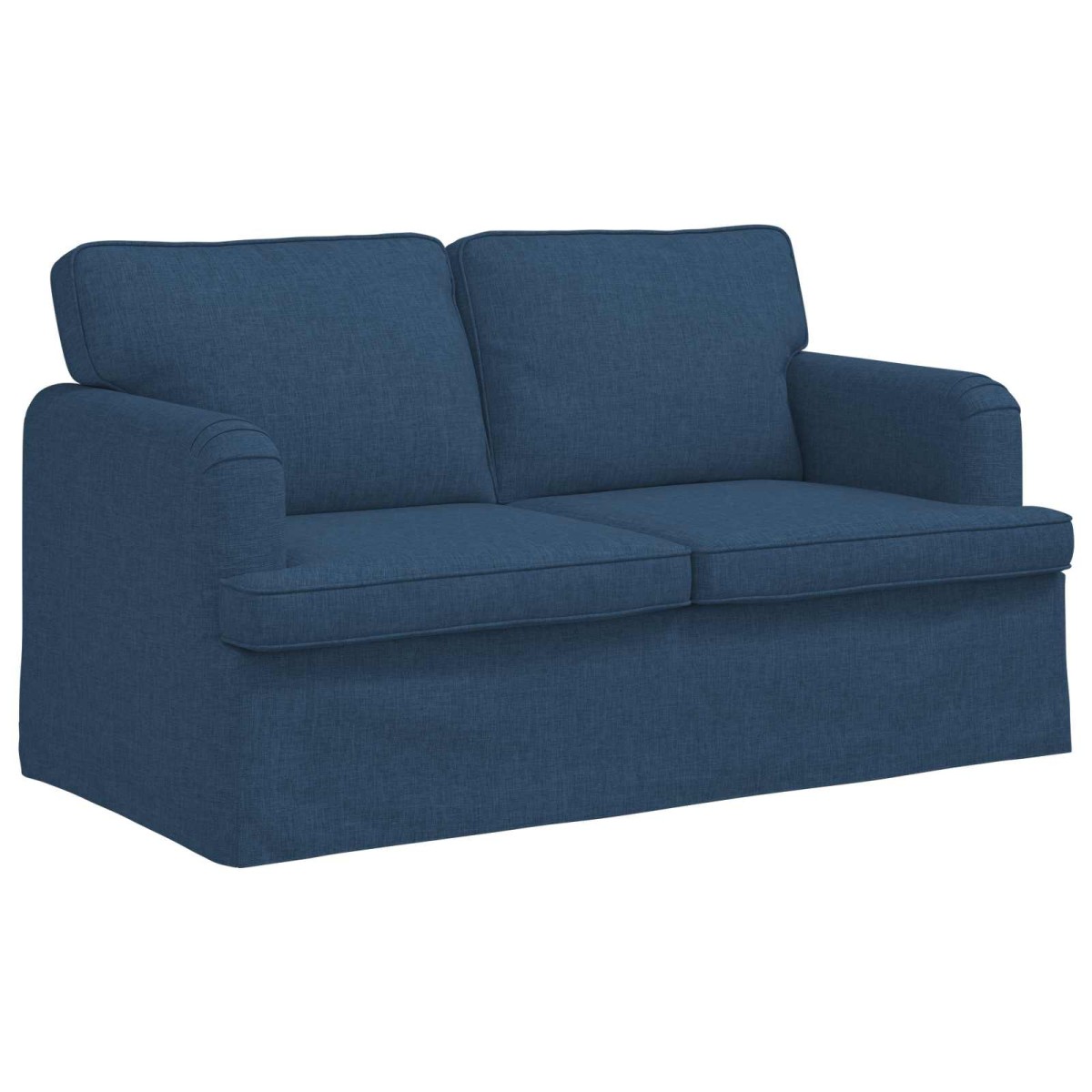 vidaXL Καναπές Μπλε 144 x 80 x 85 εκ ύφασμα