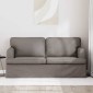 vidaXL Καναπές Taupe 162 x 80 x 85 εκ ύφασμα