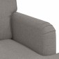 vidaXL Καναπές Taupe 162 x 80 x 85 εκ ύφασμα
