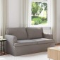 vidaXL Καναπές Taupe 162 x 80 x 85 εκ ύφασμα