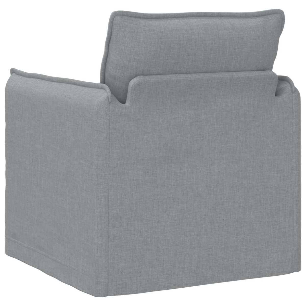 vidaXL Καναπές Ανοιχτό γκρι 75 x 82 x 85 εκ ύφασμα