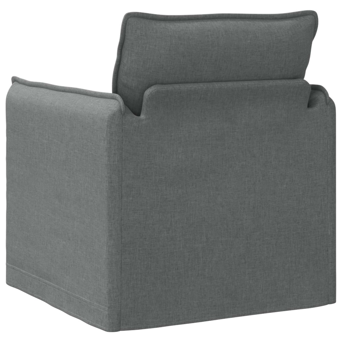 vidaXL Καναπές Σκούρο Γκρι 75 x 82 x 85 εκ ύφασμα