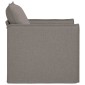 vidaXL Καναπές Taupe 75 x 82 x 85 εκ ύφασμα