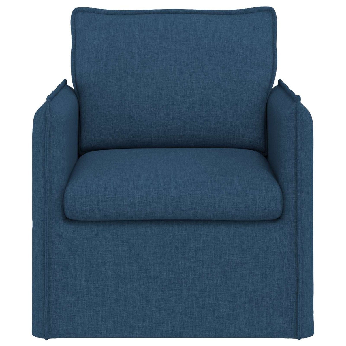 vidaXL Καναπές Μπλε 75 x 82 x 85 εκ ύφασμα