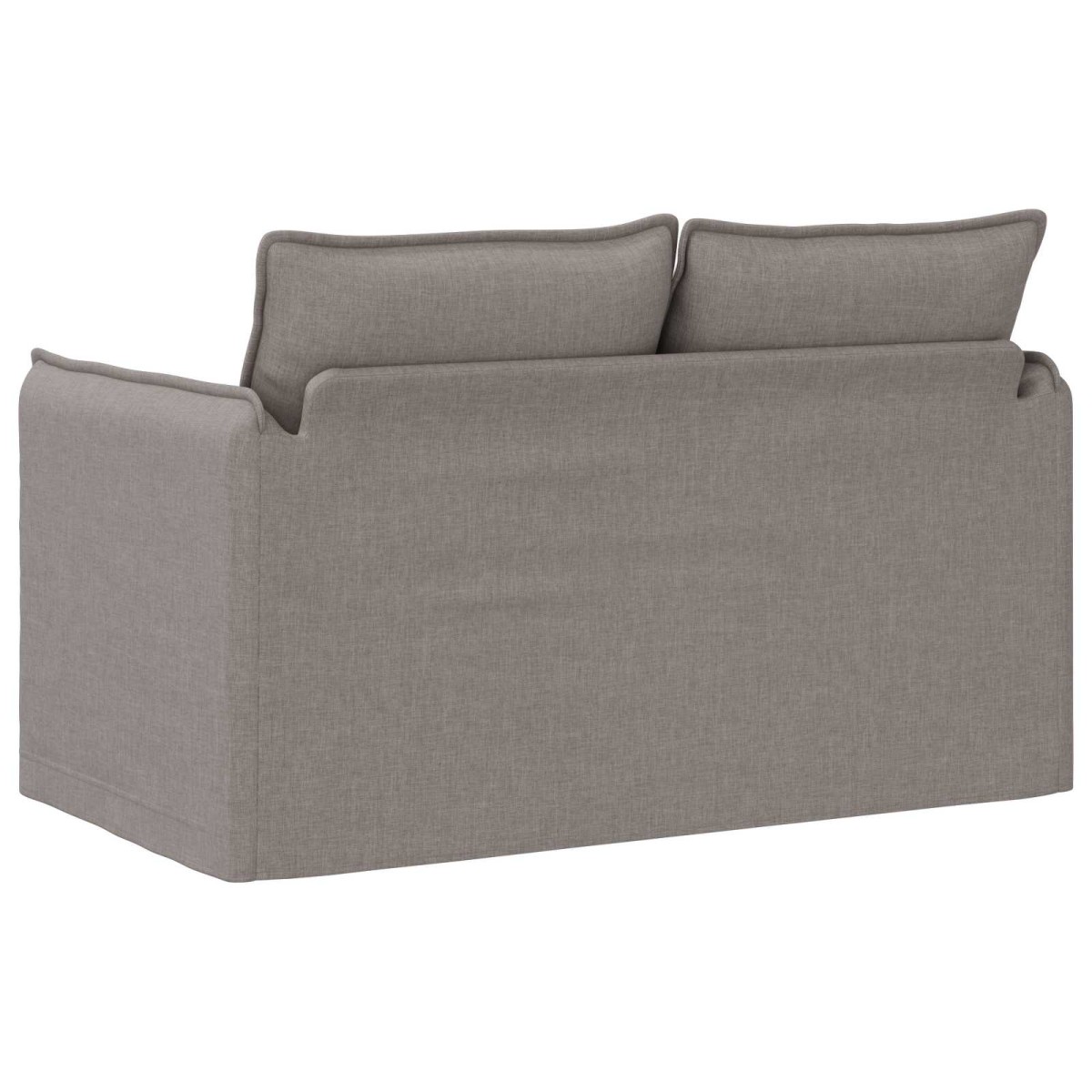 vidaXL Καναπές Taupe 136 x 82 x 85 εκ ύφασμα