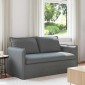 vidaXL Καναπές Σκούρο Γκρι 156 x 82 x 85 εκ ύφασμα
