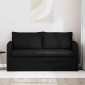 vidaXL Καναπές Μαύρο 156 x 82 x 85 εκ ύφασμα