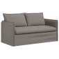 vidaXL Καναπές Taupe 156 x 82 x 85 εκ ύφασμα