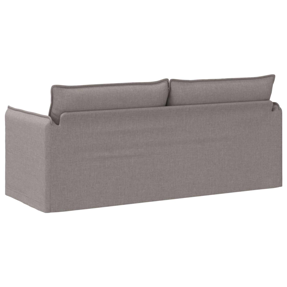 vidaXL Καναπές Taupe 196 x 82 x 85 εκ ύφασμα