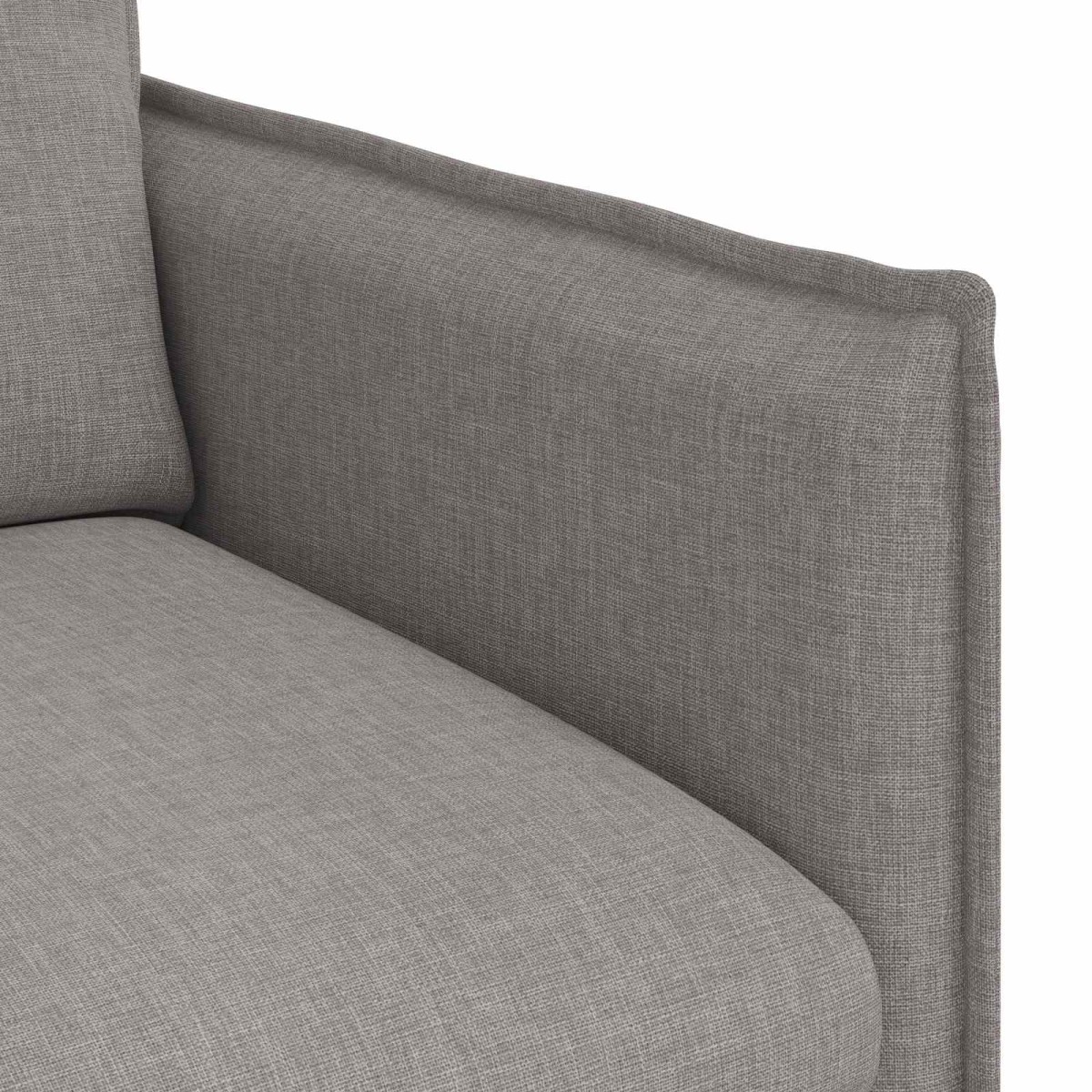 vidaXL Καναπές Taupe 196 x 82 x 85 εκ ύφασμα