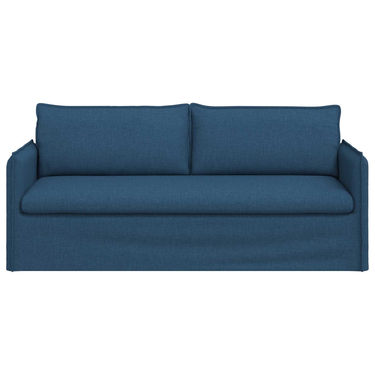 vidaXL Καναπές Μπλε 196 x 82 x 85 εκ ύφασμα