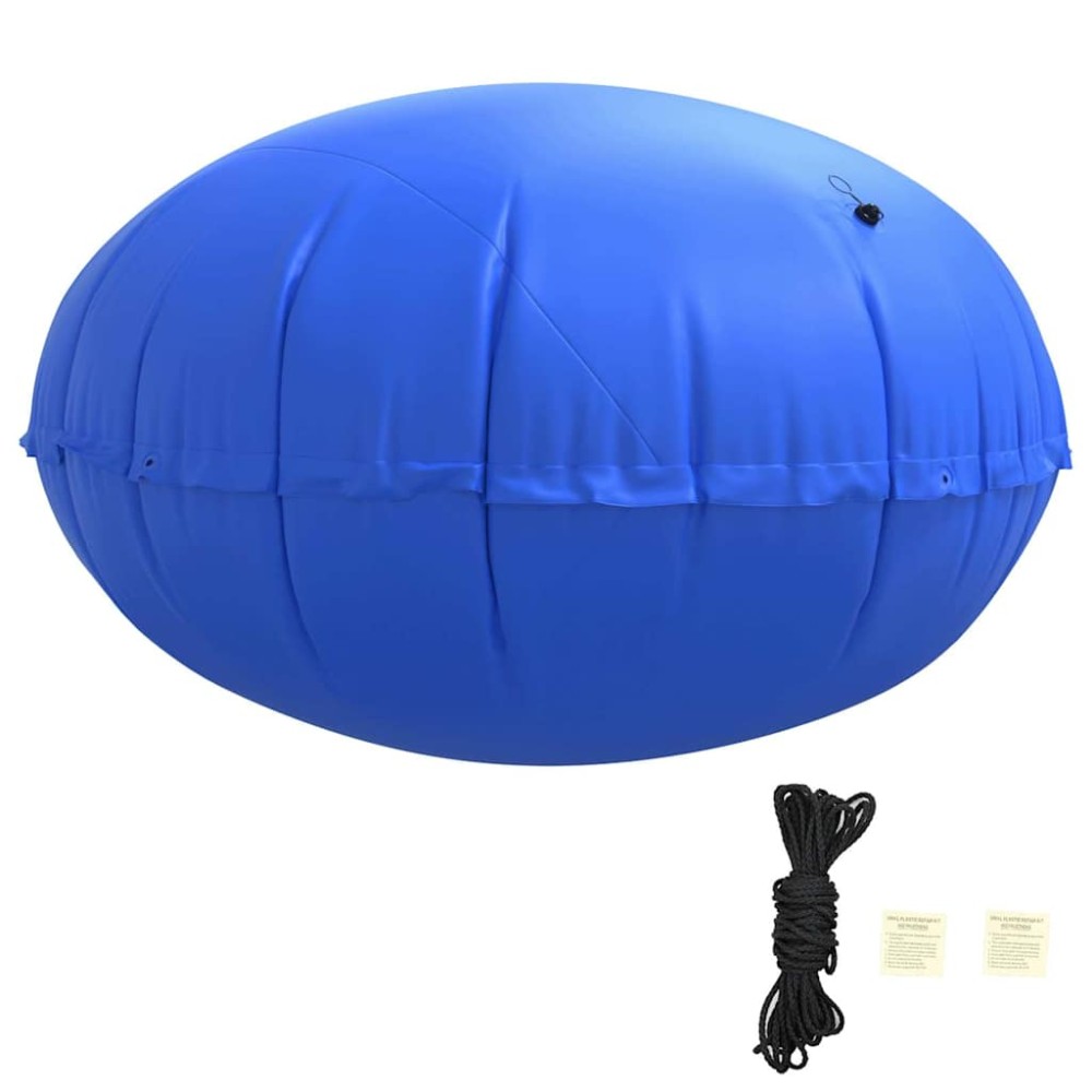 vidaXL Χειμερινό Μαξιλάρι Πισίνας Μπλε Ø 310 x 180 εκ PVC