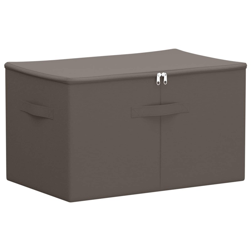 vidaXL Κουτί αποθήκευσης Ύφασμα (μη υφασμένο 55 x 35 x 32 εκ. 61,6 L