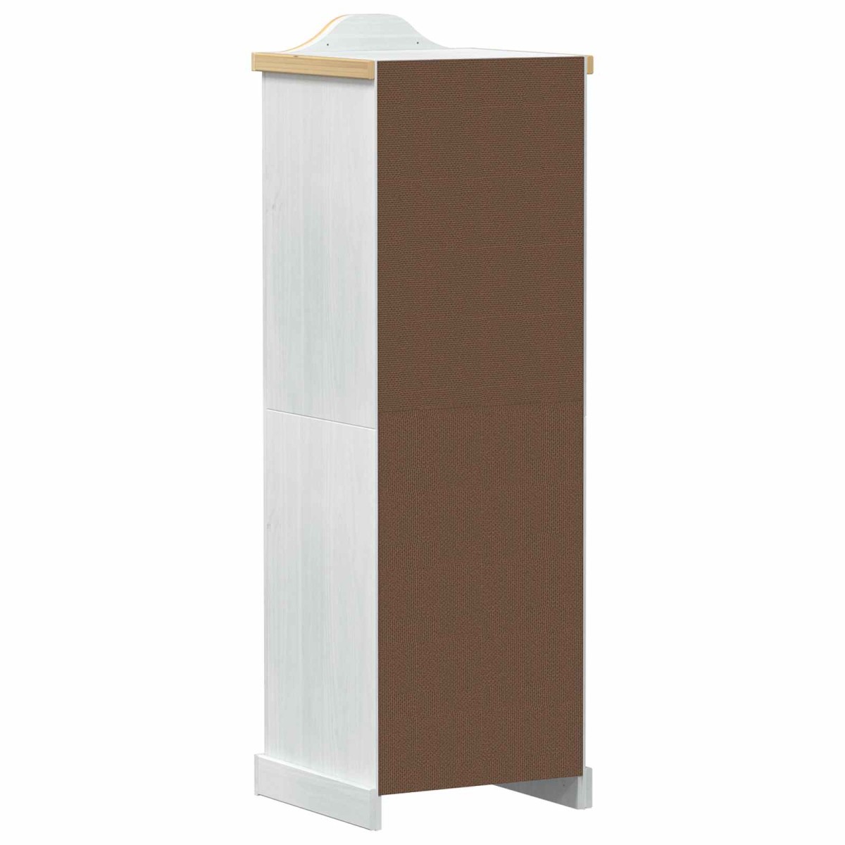 vidaXL Ντουλάπες Λευκό 55 x 52 x 170 εκ Στερεά ξυλεία πεύκου