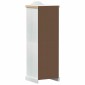 vidaXL Ντουλάπες Λευκό 55 x 52 x 170 εκ Στερεά ξυλεία πεύκου