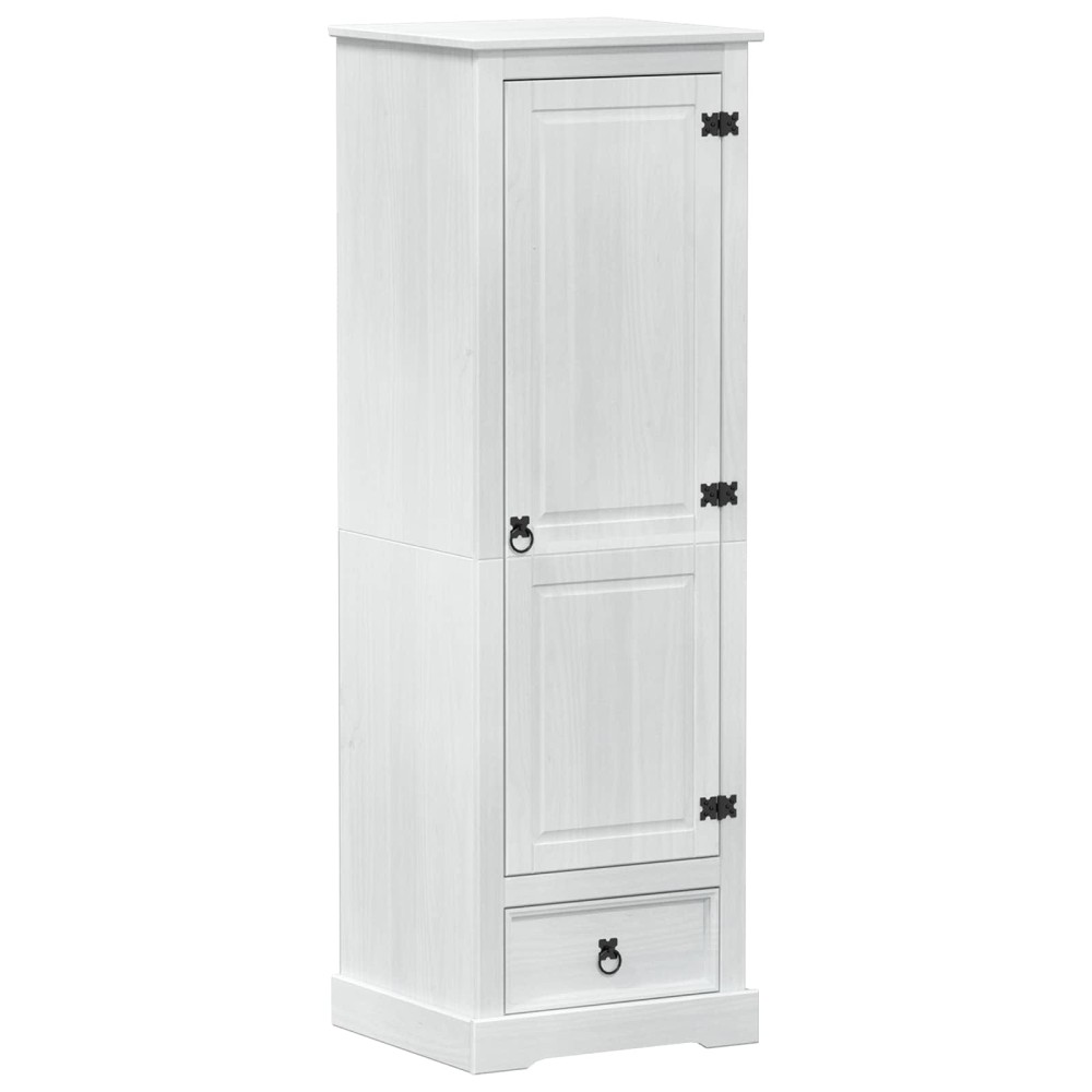 vidaXL Ντουλάπες Λευκό 55 x 50 x 170 εκ. Στερεά ξυλεία πεύκου