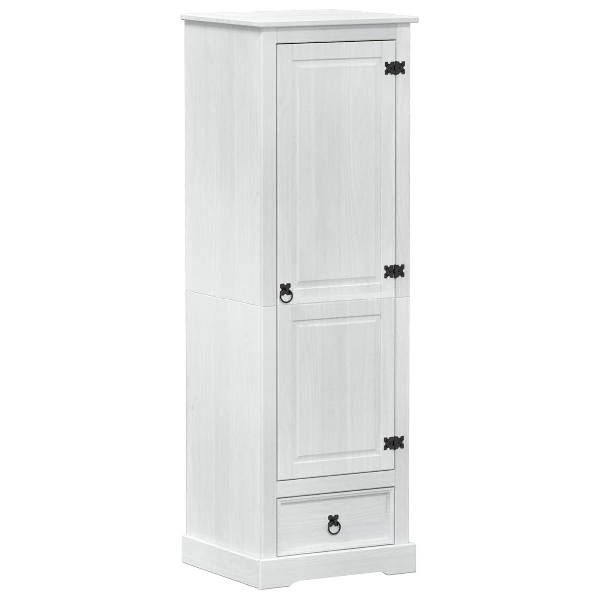 vidaXL Ντουλάπες Λευκό 55 x 50 x 170 εκ. Στερεά ξυλεία πεύκου