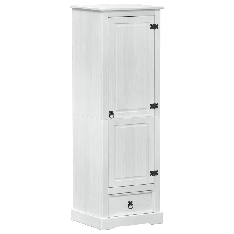 vidaXL Ντουλάπες Λευκό 55 x 50 x 170 εκ. Στερεά ξυλεία πεύκου
