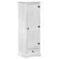 vidaXL Ντουλάπες Λευκό 55 x 50 x 170 εκ. Στερεά ξυλεία πεύκου
