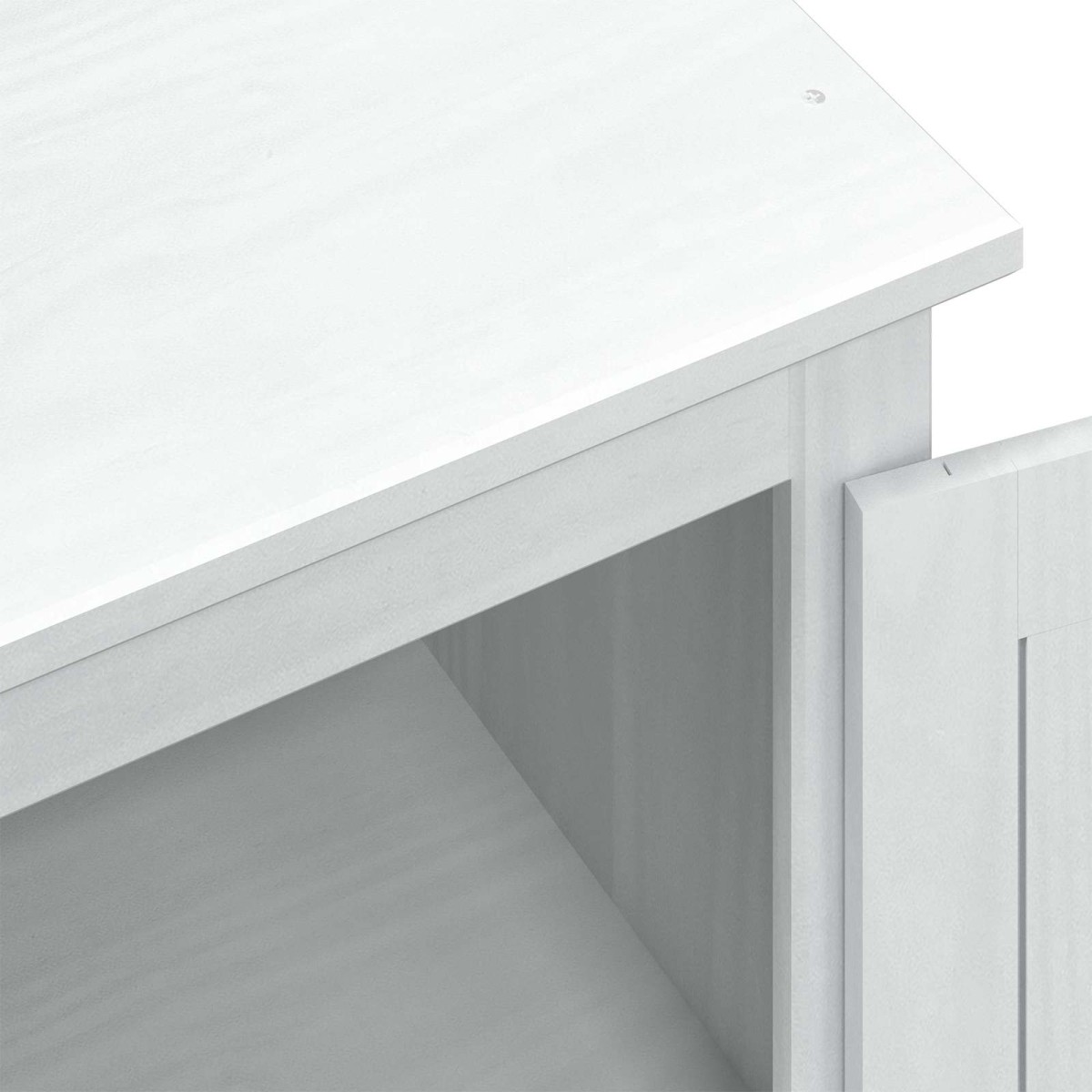 vidaXL Ντουλάπες Λευκό 55 x 50 x 170 εκ. Στερεά ξυλεία πεύκου
