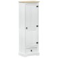 vidaXL Ντουλάπες Λευκό 55 x 38 x 170 εκ Στερεά ξυλεία πεύκου