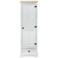 vidaXL Ντουλάπες Λευκό 55 x 38 x 170 εκ Στερεά ξυλεία πεύκου